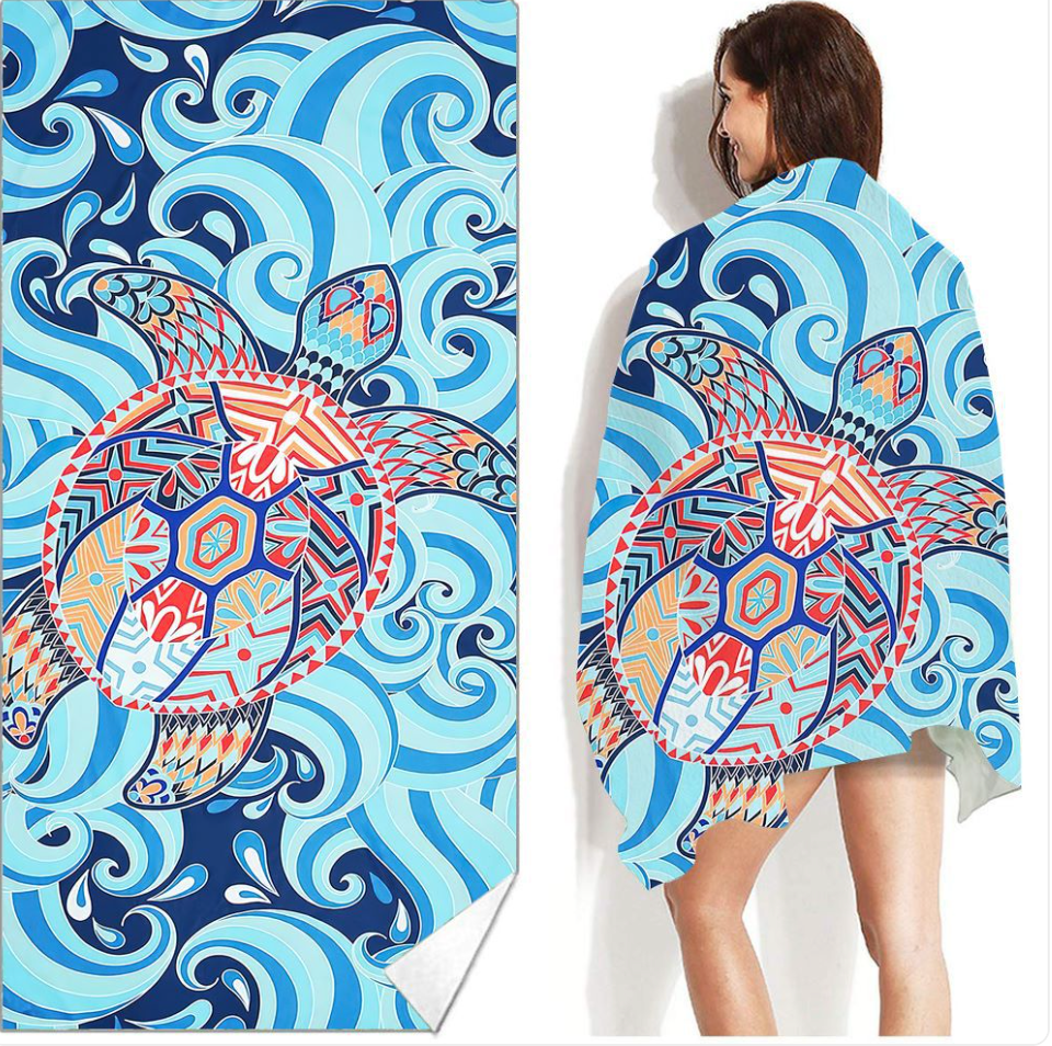 Ocean Breeze Bohemian Beach Towels