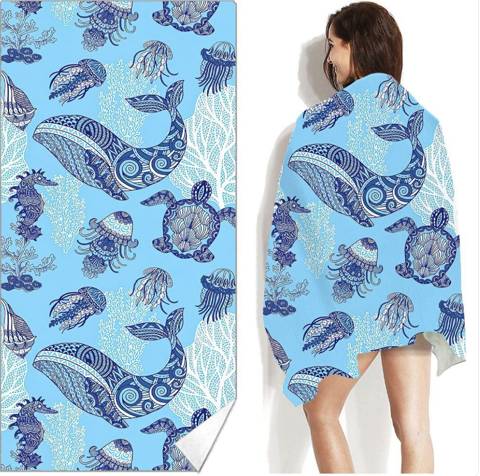 Ocean Breeze Bohemian Beach Towels