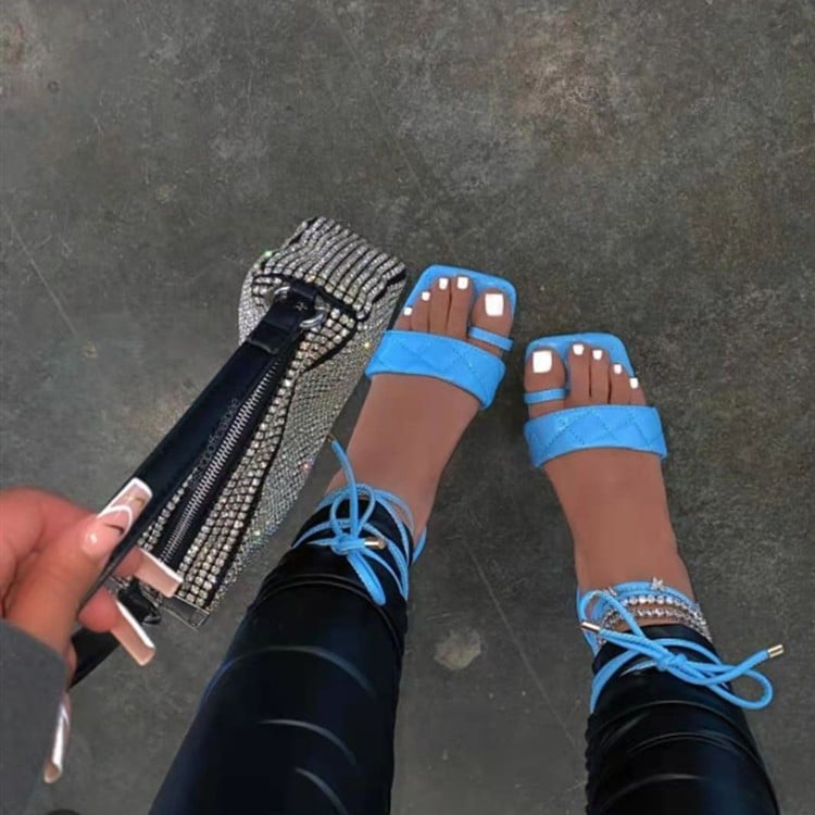Beach Flat-toe Strappy Sandals for Summer Wear