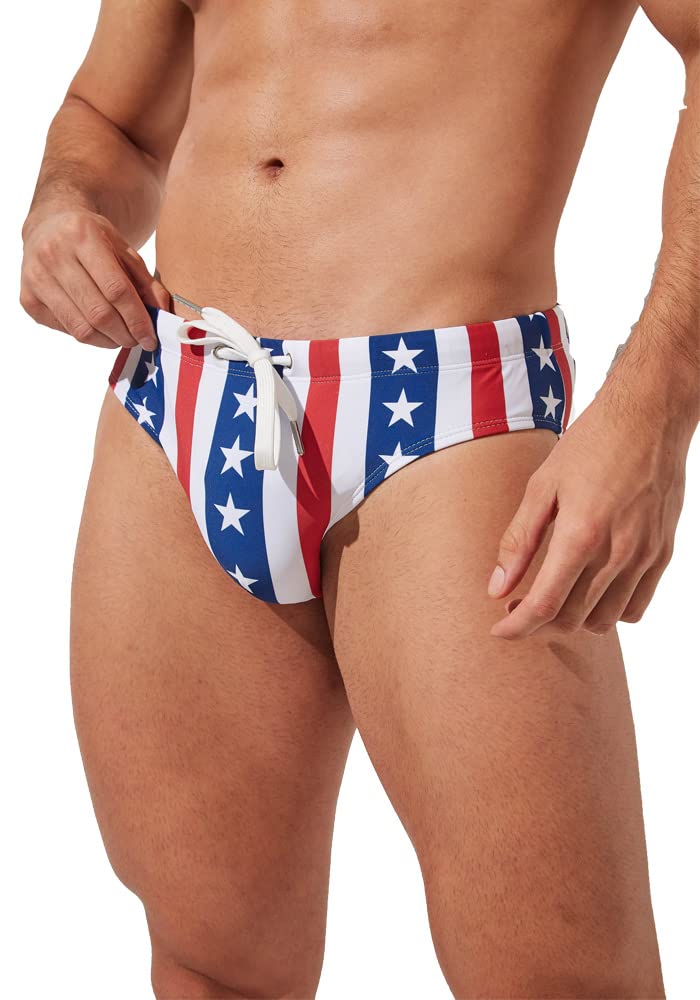 Freedom Wave Patriotic Swim Shorts