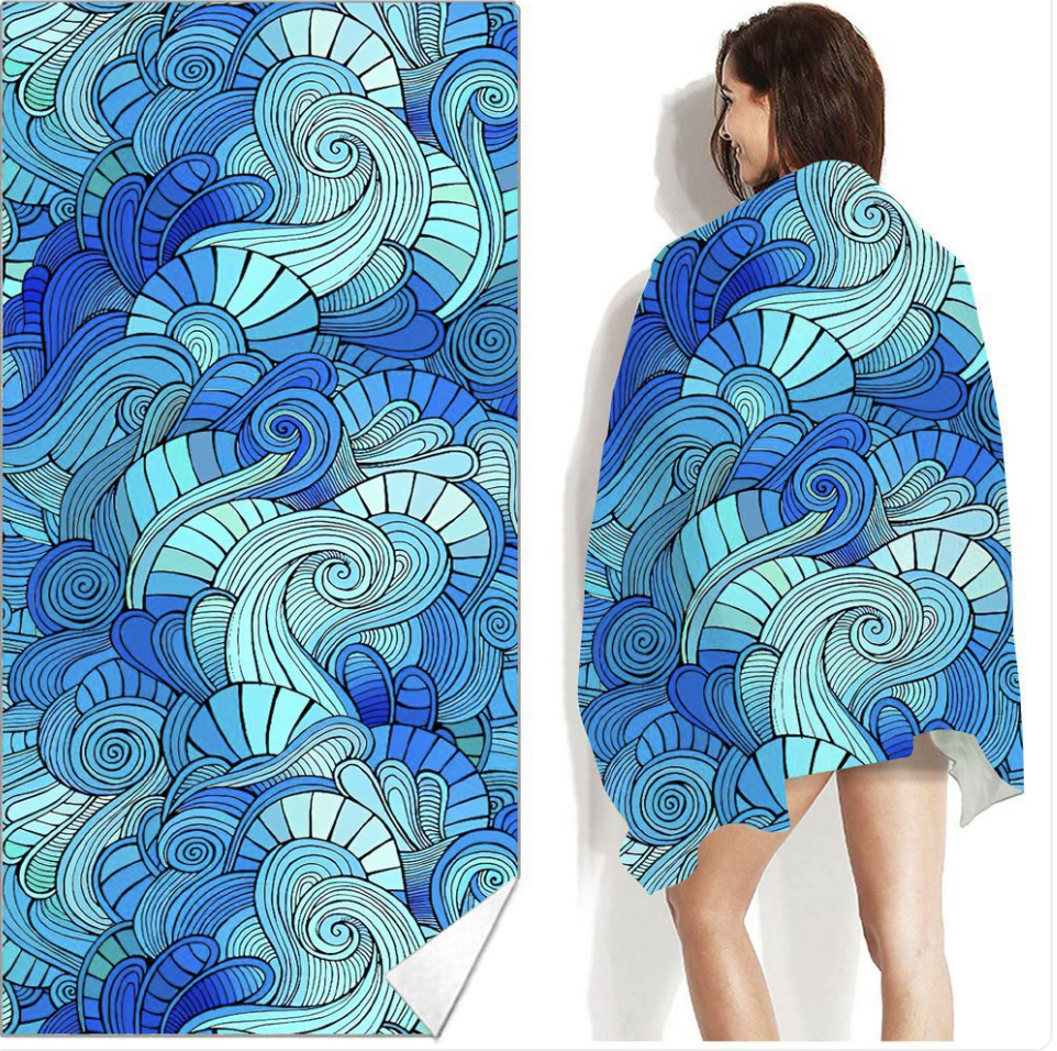 Ocean Breeze Bohemian Beach Towels