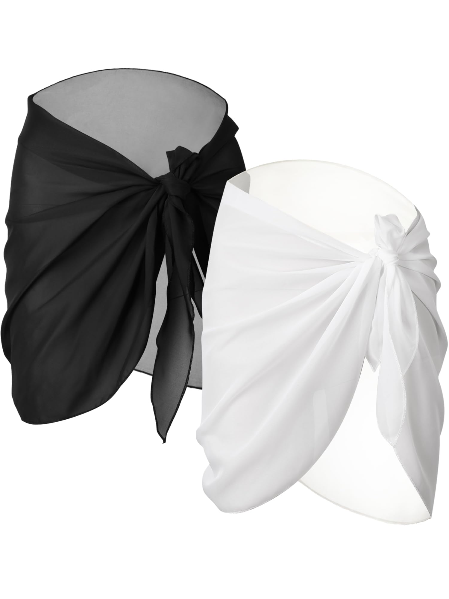 Midnight Breeze 2-Piece Sarong Cover-up