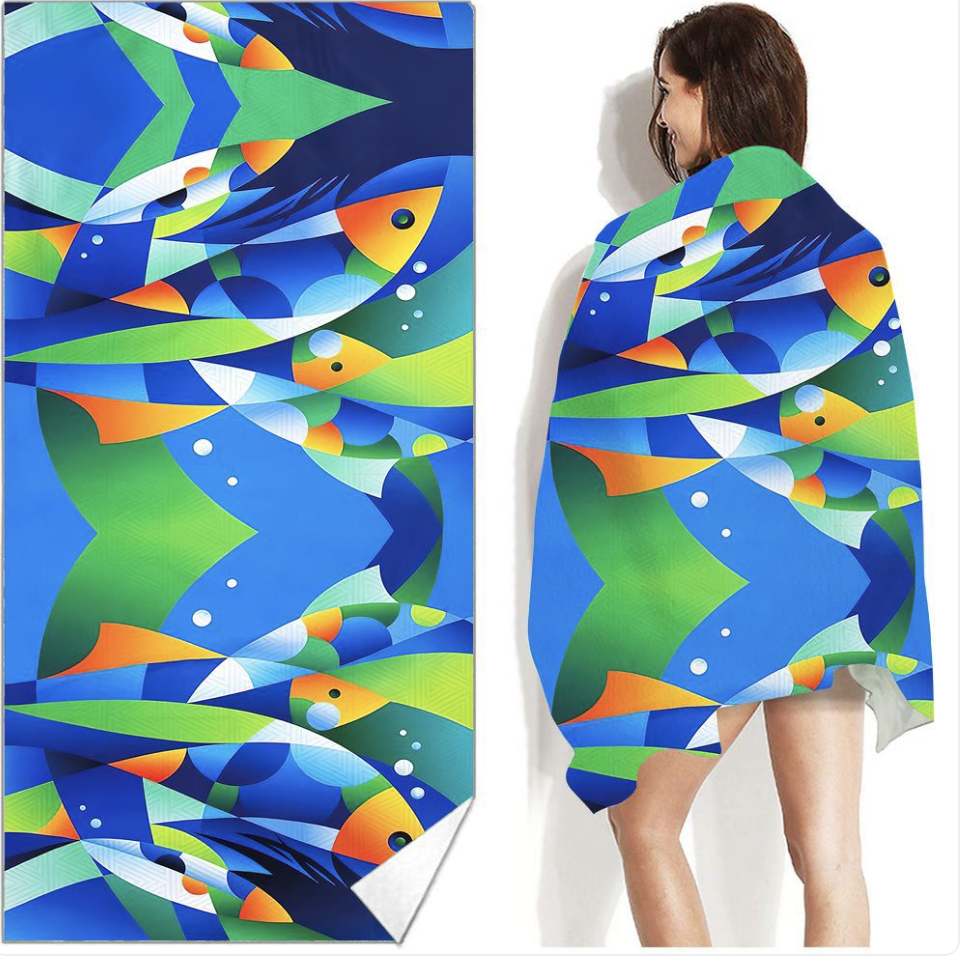 Ocean Breeze Bohemian Beach Towels