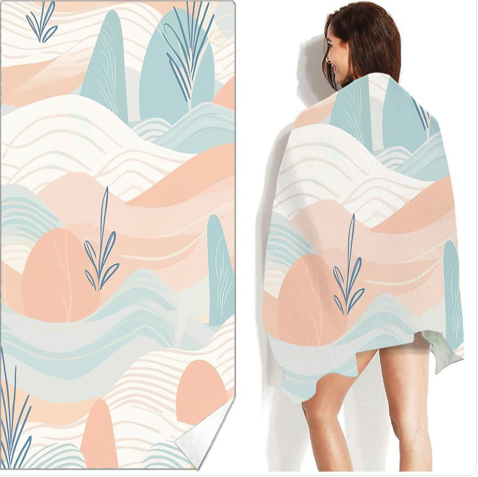 Ocean Breeze Bohemian Beach Towels