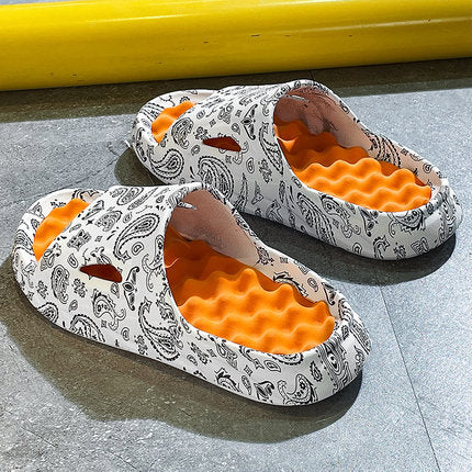Men Step on Shit Slippers