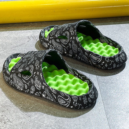 Men Step on Shit Slippers