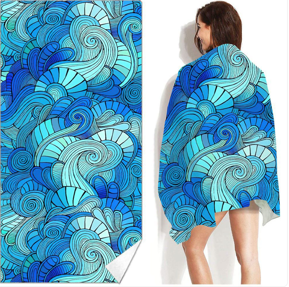 Ocean Breeze Bohemian Beach Towels