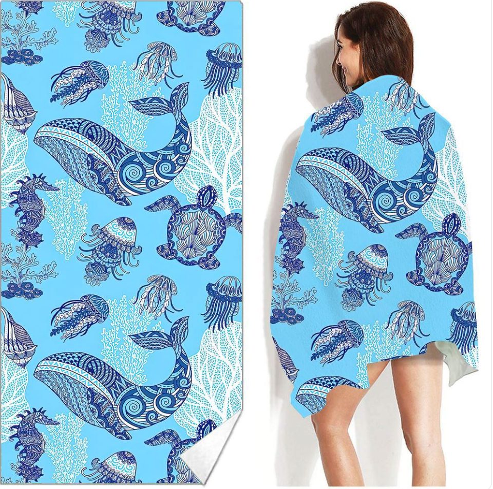 Ocean Breeze Bohemian Beach Towels