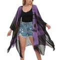 Midnight Orchid Sheer Kimono