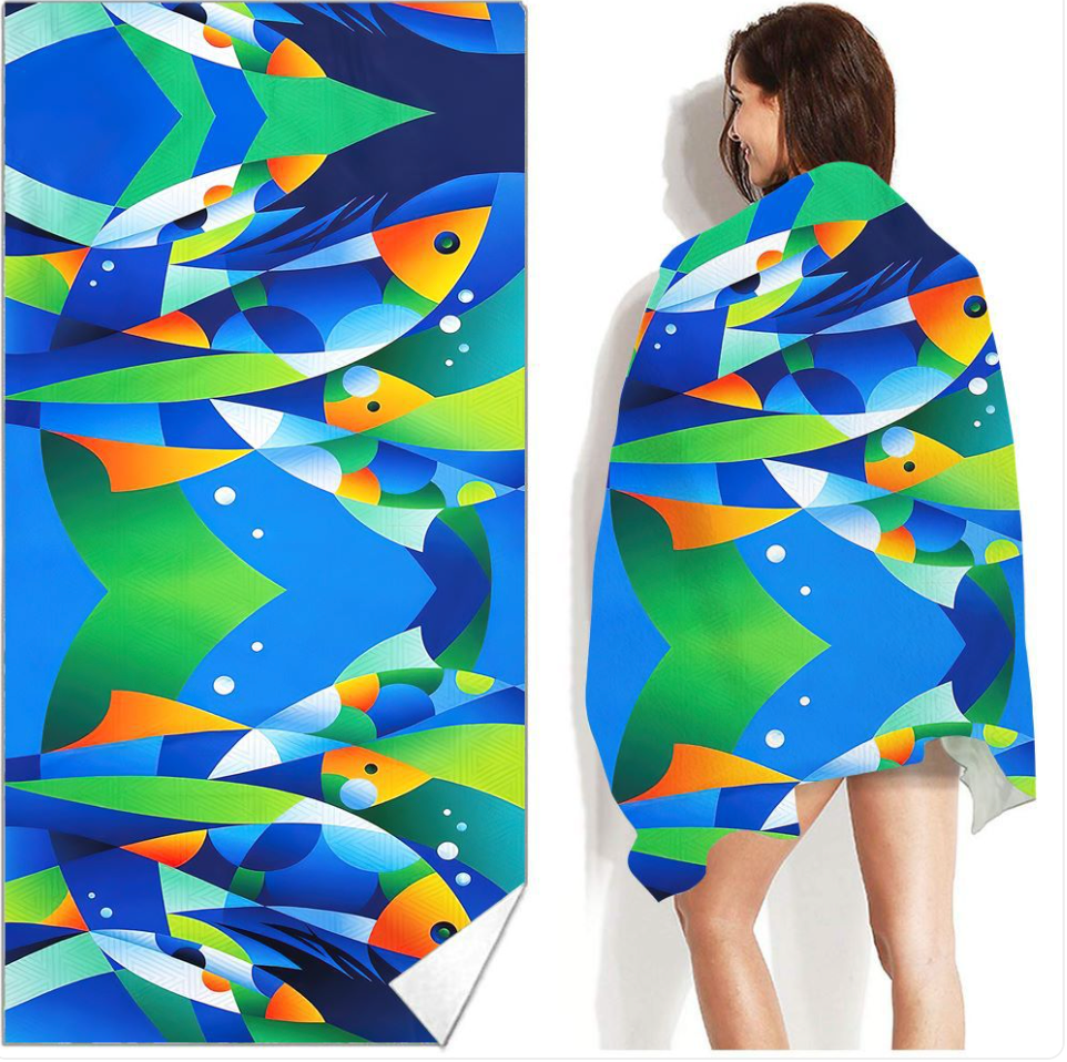 Ocean Breeze Bohemian Beach Towels