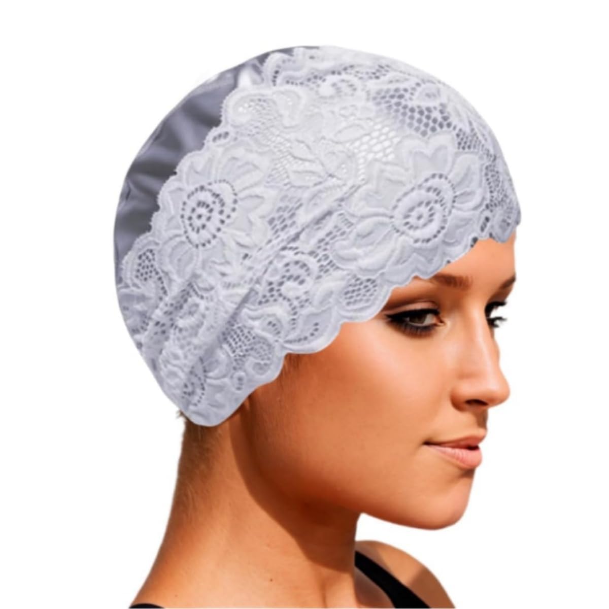 LUX Lace Waterproof Swim Cap